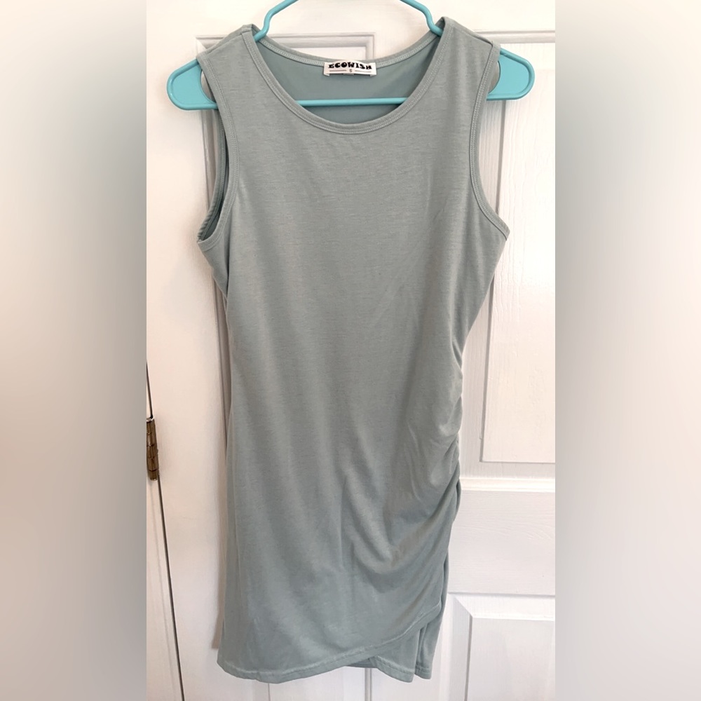 Thigh length dress
